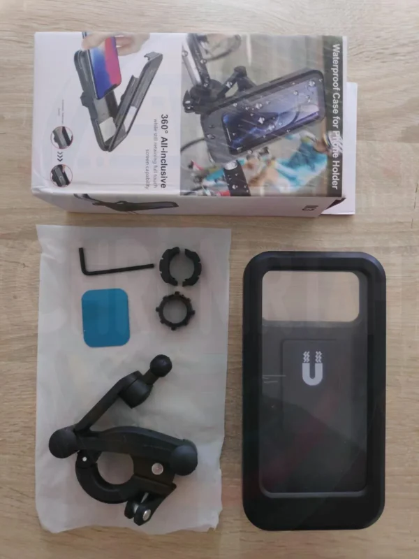 Support de téléphone pour vélo au Maroc – Image 2