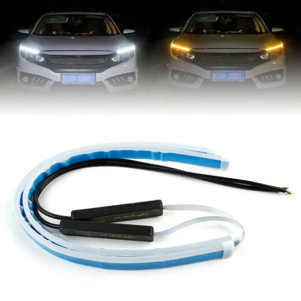 ⁦LUMIÈRE LED FLEXIBLE POUR VOITURE au Maroc⁩ - الصورة ⁦2⁩
